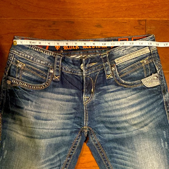 Rock Revival Gwen Easy Straight Jeans - Size 27 - Picture 5 of 7